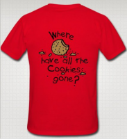 camiseta cookies