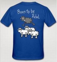 camiseta rebelde