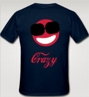 camiseta crazy